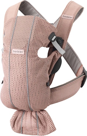 BabyBjörn Mini Bärsele 3D Mesh Antikrosa
