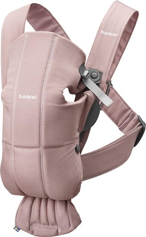 BabyBjörn Mini Bärsele Bomull Antikrosa