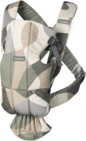 BabyBjörn Mini Bärsele Bomull Khaki