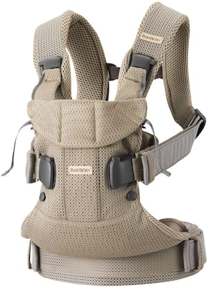 BabyBjörn Bärsele One Air 3D-mesh Gråbeige