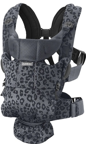BabyBjörn Move Bärsele 3D Mesh Leopard Anthracite