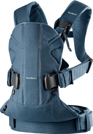 BabyBjörn One Bärsele Cotton Mix Klassisk Denim/Midnattsblå
