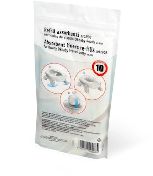 OKBaby Roady Refillpåsar 10-pack Till Resepotta