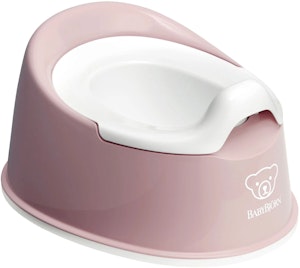 BabyBjörn Smart Potta Blekrosa/Vit