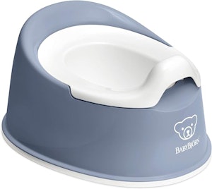 BabyBjörn Smart Potta Blå/Vit