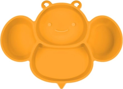Vicloon Silikontallrik Bi Gul