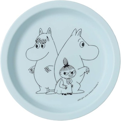 Mumin Tallrik Blå