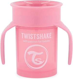 Twistshake 360 Cup Rosa