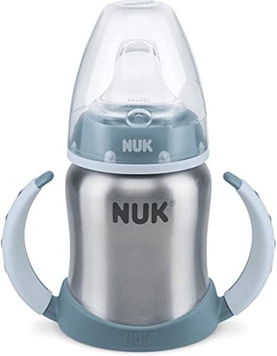 NUK Pipmugg Rostfritt Stål Blå