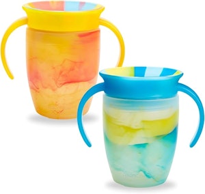 Munchkin Mirakel 360 Pipmugg 2-Pack Gul/Blå