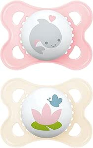 MAM Original Nappar 0-6 månader Rosa