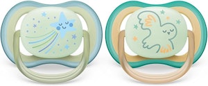 Philips Avent Ultra Air Napp 2-Pack 0-6 Månader Owl and Snowball