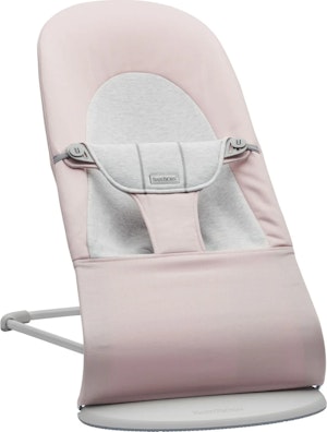 BabyBjörn Babysitter Balance Soft Bomull/Jersey, Ljusrosa/Grå
