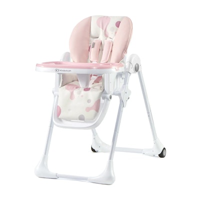 Kinderkraft Yummy Matstol Rosa