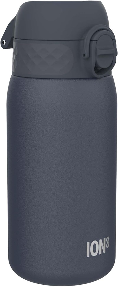 Ion8 Stålflaska 400 ml Grå