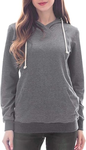 Smallshow Amningströja Hoodie Grå