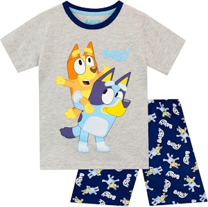 Bluey Pyjamasset Grå/Blå