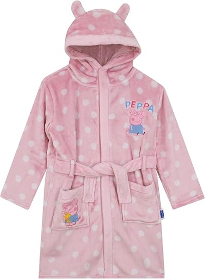 Greta Gris Morgonrock Rosa