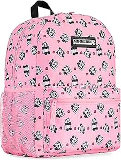 Minecraft Ryggsäck Rosa