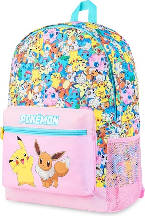 Pokemon Ryggsäck Rosa/Blå
