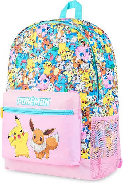 Pokemon Ryggsäck Rosa/Blå