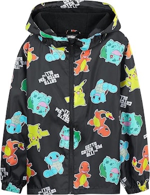 Pokemon Regnjacka Svart