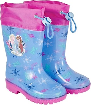 Disney Frozen Gummistövlar Blå/Rosa