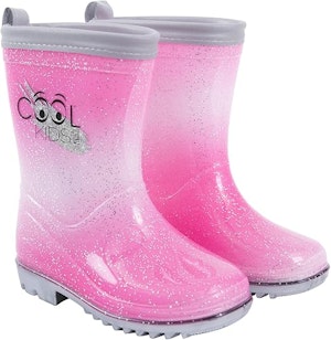 Perletti Gummistövlar Rosa Glitter