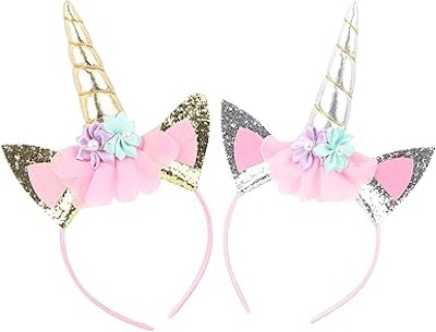 Diadem Enhörning 2-Pack