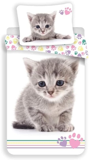Jerry Fabrics Påslakanset Katt