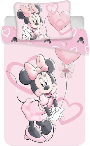 Jerry Fabrics Disney Mimmi Pigg Påslakanset
