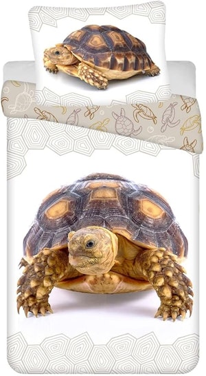 Jerry Fabrics Påslakanset Sköldpadda