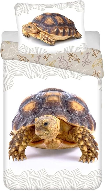Jerry Fabrics Påslakanset Sköldpadda