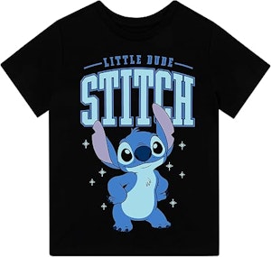 Disney Stitch T-shirt Svart