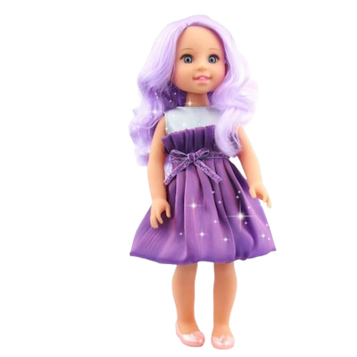 Pixie Play Docka 38cm Lila