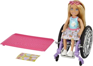 Barbie Chelsea med rullstol