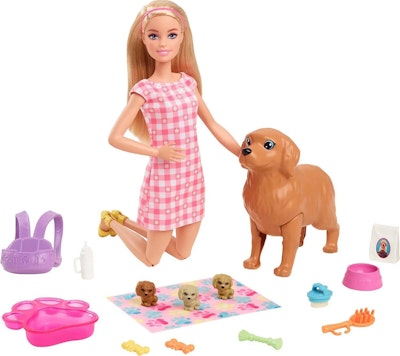 Barbie Newborn Pups Modedocka
