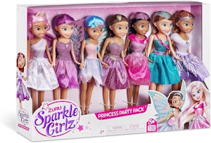 Zuru Sparkle Girlz Dockor 7 pack