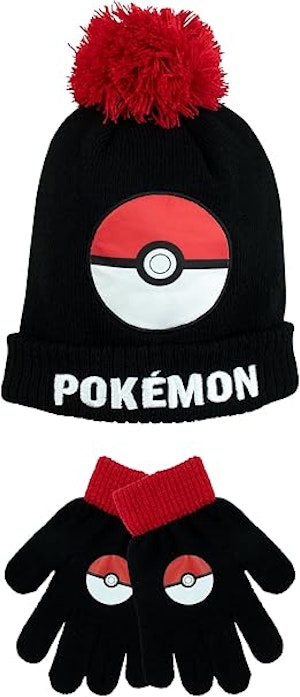 Pokemon Mössa Med Vantar