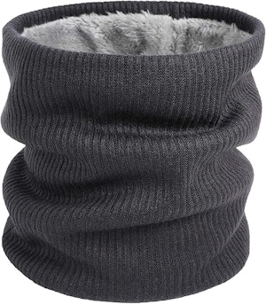 Chavle Halskrage Fleece Mörkgrå