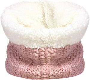 Toskatok Halskrage Fleece Rosa