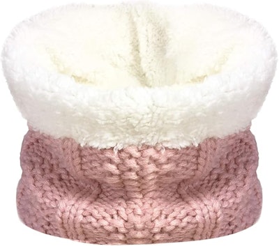 Toskatok Halskrage Fleece Rosa
