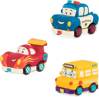 Battat Toys Mjuka Leksaksbilar