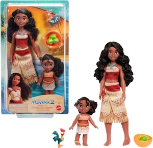 Disney Vaiana 2 Dockor Systerset