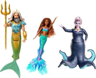 Disney Den lilla sjöjungfrun Ariel kung Triton och Ursula