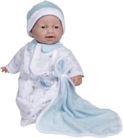 Jc Toys Babydocka 28 cm Blå