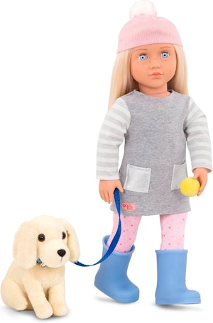 Our Generation Docka Meagan Med Hund