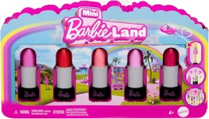 Barbie Mini BarbieLand 5-pack läppstiftscylindrar