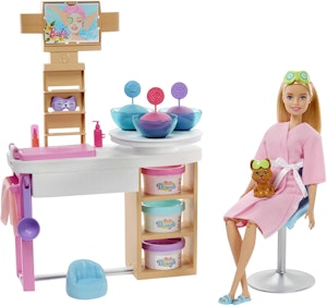 Barbie ansiktsmasker lekset