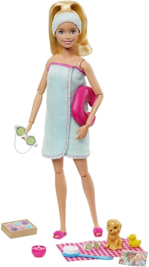 Barbie Spa Docka Med Tillhehör